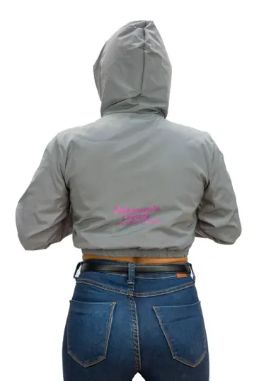 Chaqueta Reflectiva Ombliguera - Mujer